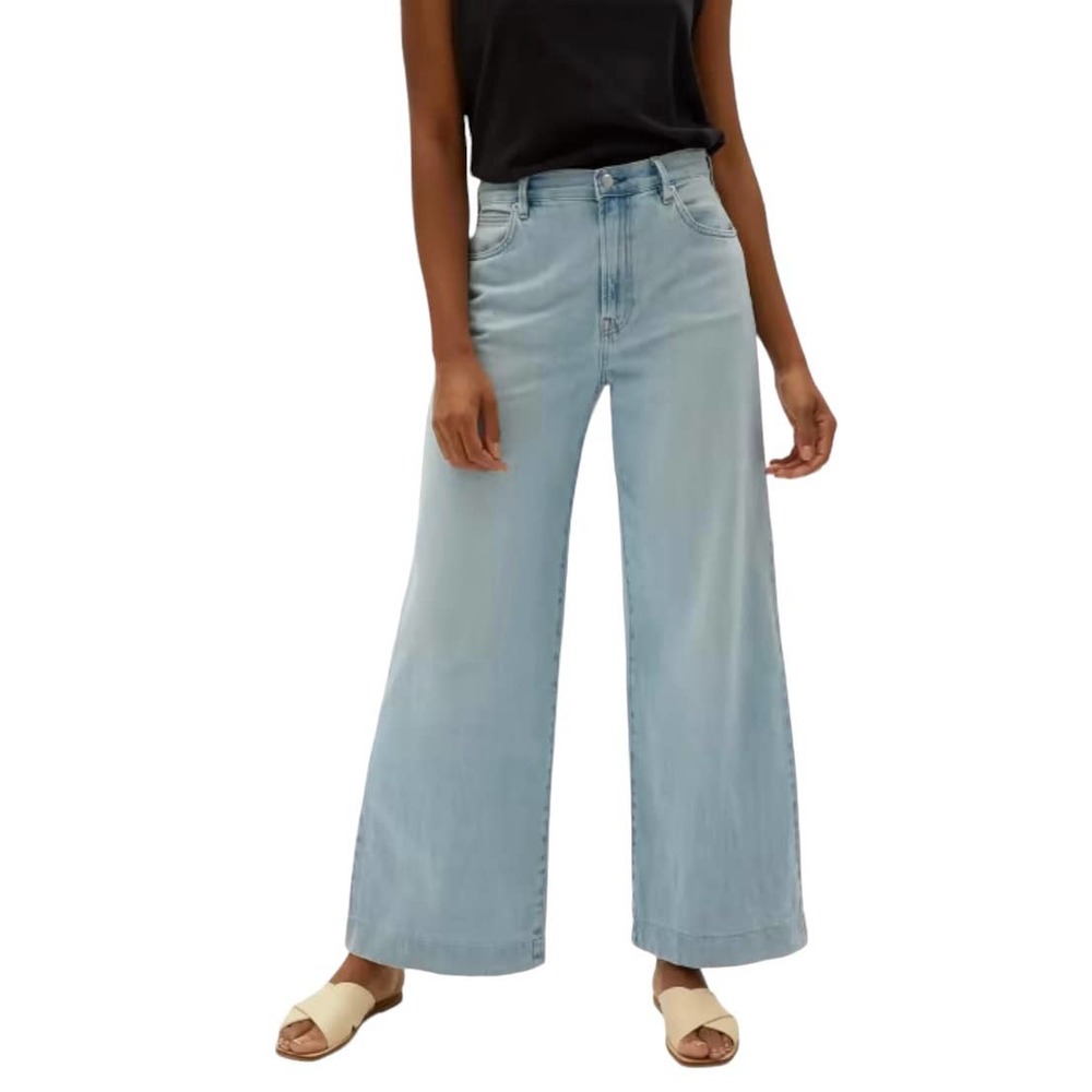 Everlane The Summer Wide Leg High Rise Jean Size 33